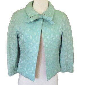 vtg 60s BILL BLASS x Maurice Rentner cropped jacket sz 8 Fits 4 / 6